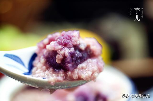 小米紫薯粥，做法简单，软糯香甜，每天喝一碗，身材苗条气色好