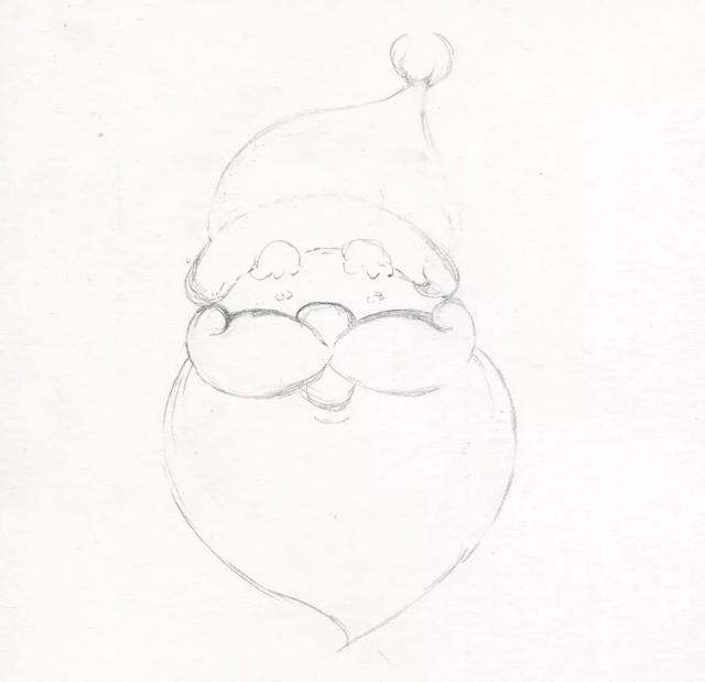 圣诞节，教你画圣诞老人简笔画