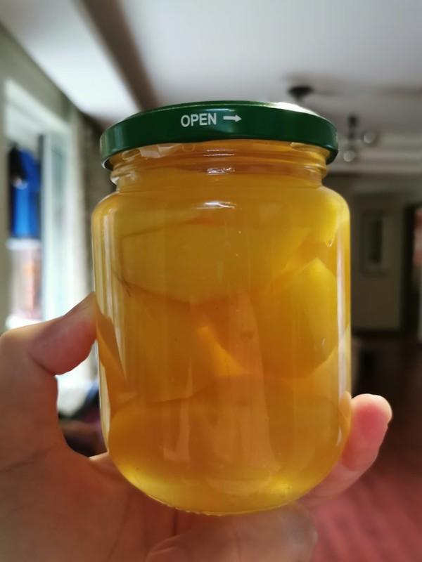 在家自制黄桃罐头，清甜爽口美味，3小时就能吃，再也不用去买了
