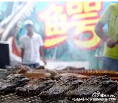 武汉一烧烤店推出烤鳄鱼，一天能卖3到5条，鳄鱼肉究竟是啥滋味？