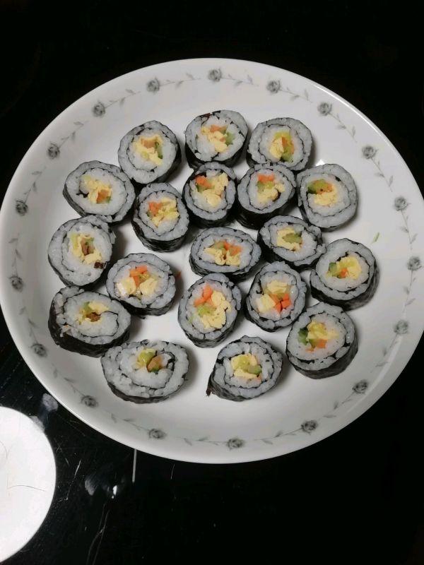 老妈做的日式家常寿司，怎么吃都不腻