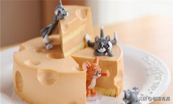 调皮的童年回忆，猫和老鼠同款奶酪芝士蛋糕，将经典完美复刻