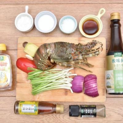 原来做#海鲜汇集 双葱；龙虾这么简单