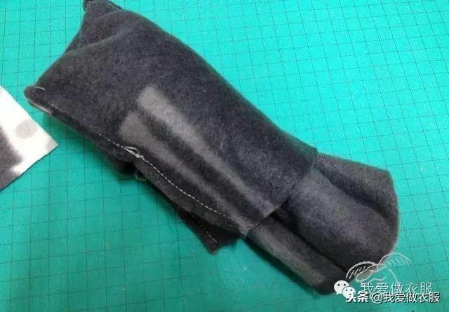 用碎布做一双连指绒布双层手套，详细的制作教程并附裁剪图