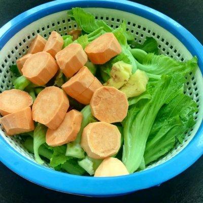 #精品菜谱挑战赛#番薯芥菜汤
