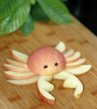 福利！不可不知的——超萌的苹果小螃蟹